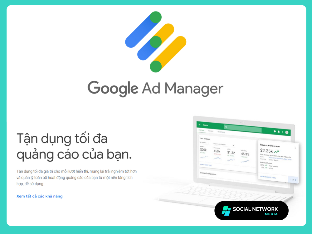 Quang cao do Google quan ly google ad manager